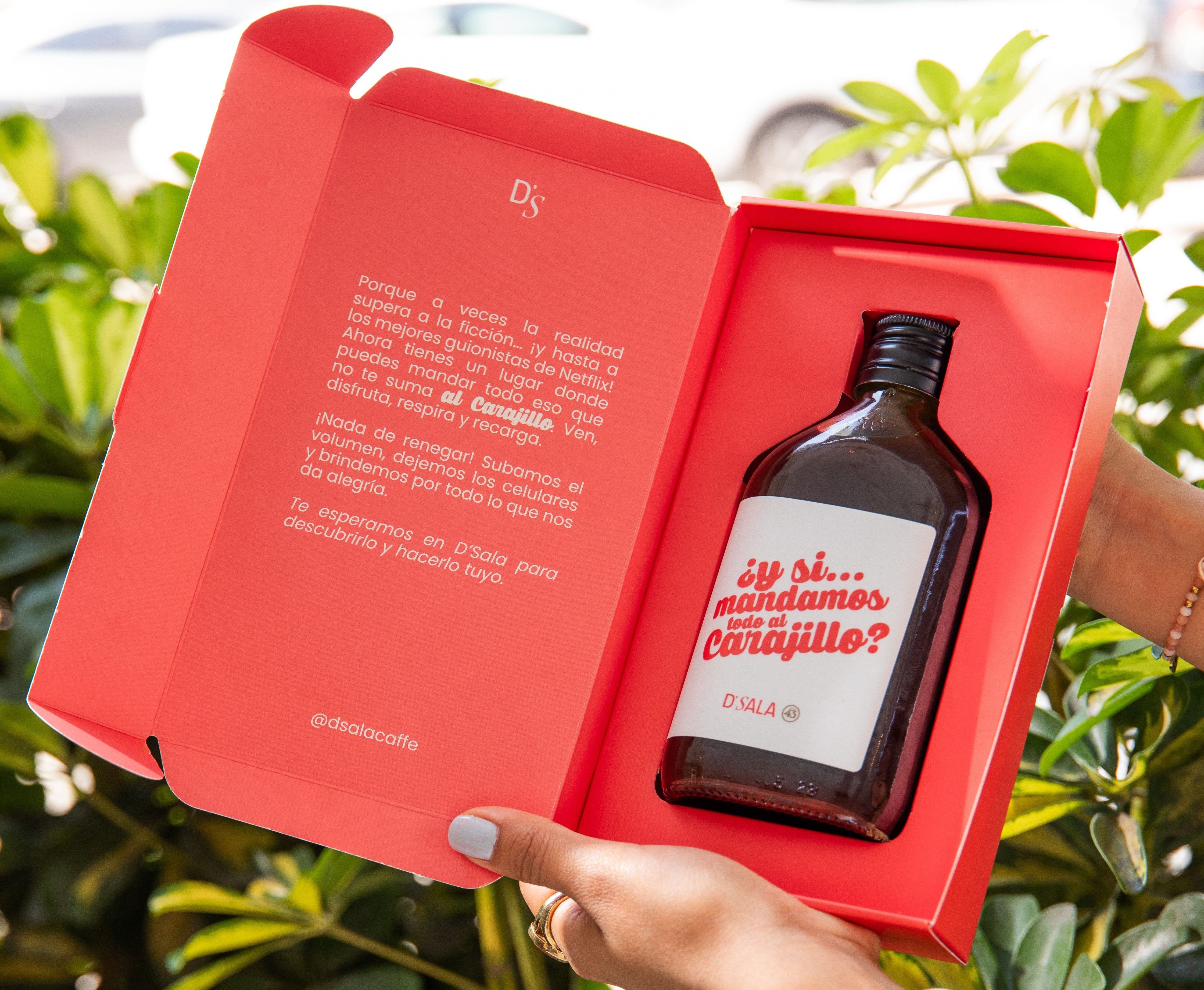 El carajillo de D’Sala Caffè se prepara con café y Licor 43, un licor español elaborado con 43 ingredientes. (Foto: D’SALA CAFFÈ)