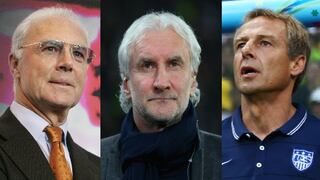 Históricos Beckenbauer, Völler y Klinsmann apuestan a Alemania
