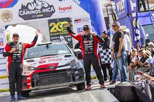 Toyota Gazoo Racing lleva al máximo el performance de sus pilotos con el Toyota GR Yaris en el Rally Caminos del Inca