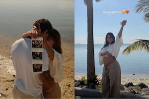 Hugo García celebra el embarazo de Isabella Ladera días antes de San Valentín: “Mi panzona”