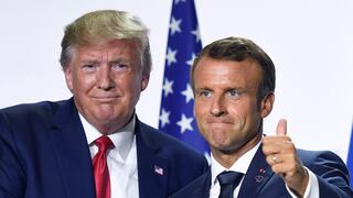 Macron asegura no tener problemas en volver a trabajar con Trump si gana las elecciones en EE.UU.