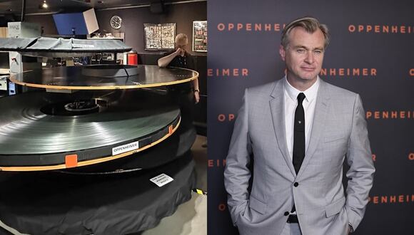 Christopher Nolan ha realizado su película en un formato antiguo, en plena época digital. (Foto: Twitter / AFP)