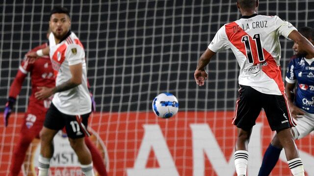Dos goles fueron suficientes: River venció a Fortaleza y se ilusiona con los octavos de final de la Libertadores