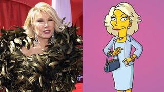 "Los Simpson" rinden homenaje a Joan Rivers en su regreso a TV