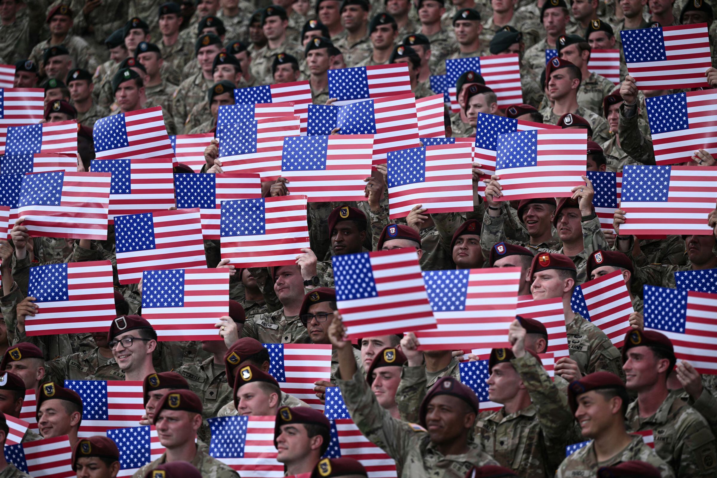 No se había programado un desfile tan importante desde la época de George W. Bush (Foto: AFP)