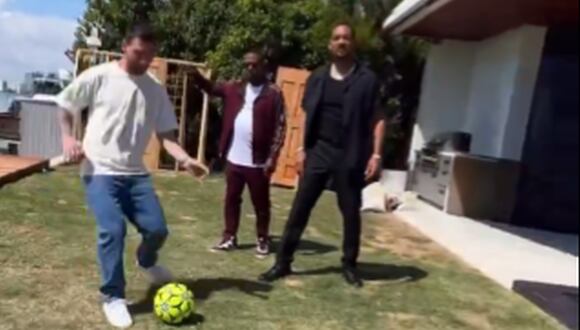Messi y los Bad Boys: la impactante aparición de Lionel Messi junto a Will Smith y Martin Lawrence | VIDEO