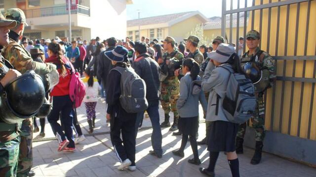 Protestas en Perú: suspenden labores educativas presenciales en Cusco y Arequipa
