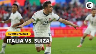 Revive el partido, Italia vs. Suiza EN VIVO por la Eurocopa 2024: Resumen y goles (0-2)