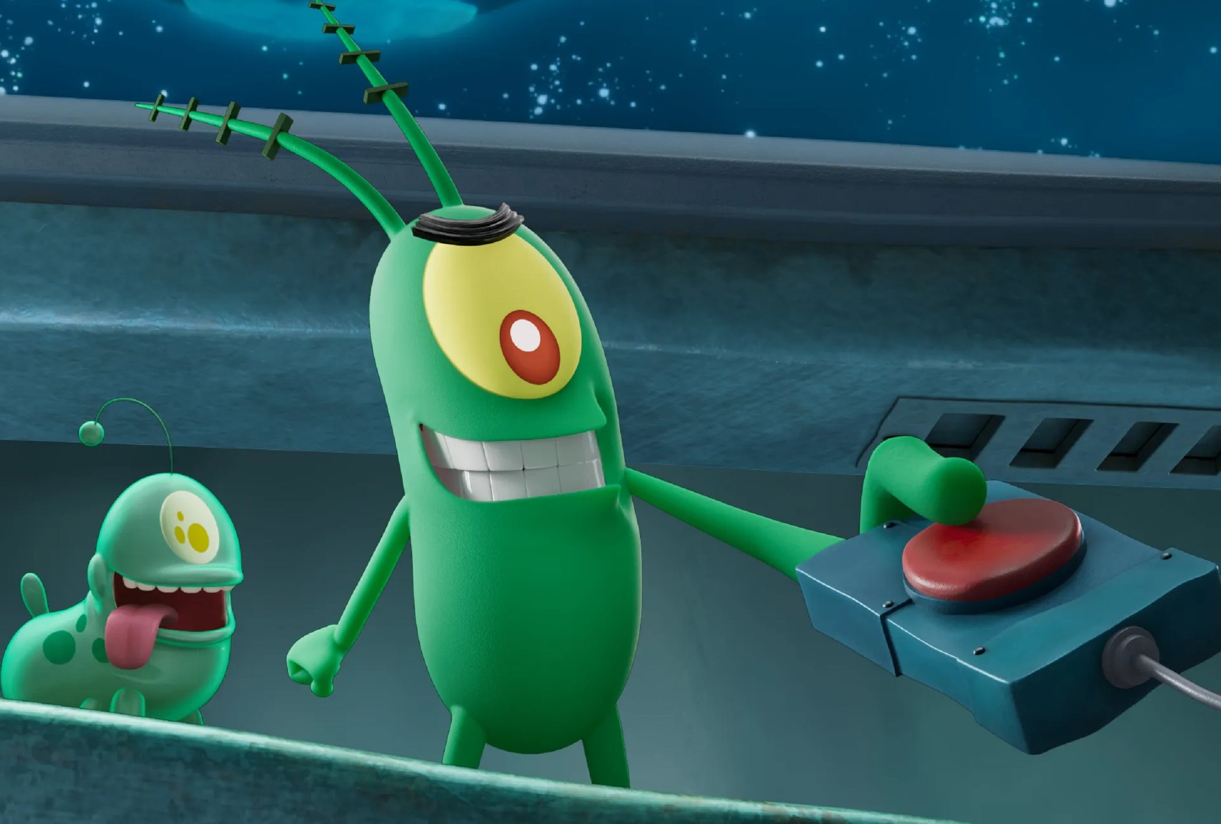 Mr. Lawrence le da voz a Plankton en la película animada de la franquicia de "Bob Esponja", "Plankton: The Movie" (Foto: Netflix)