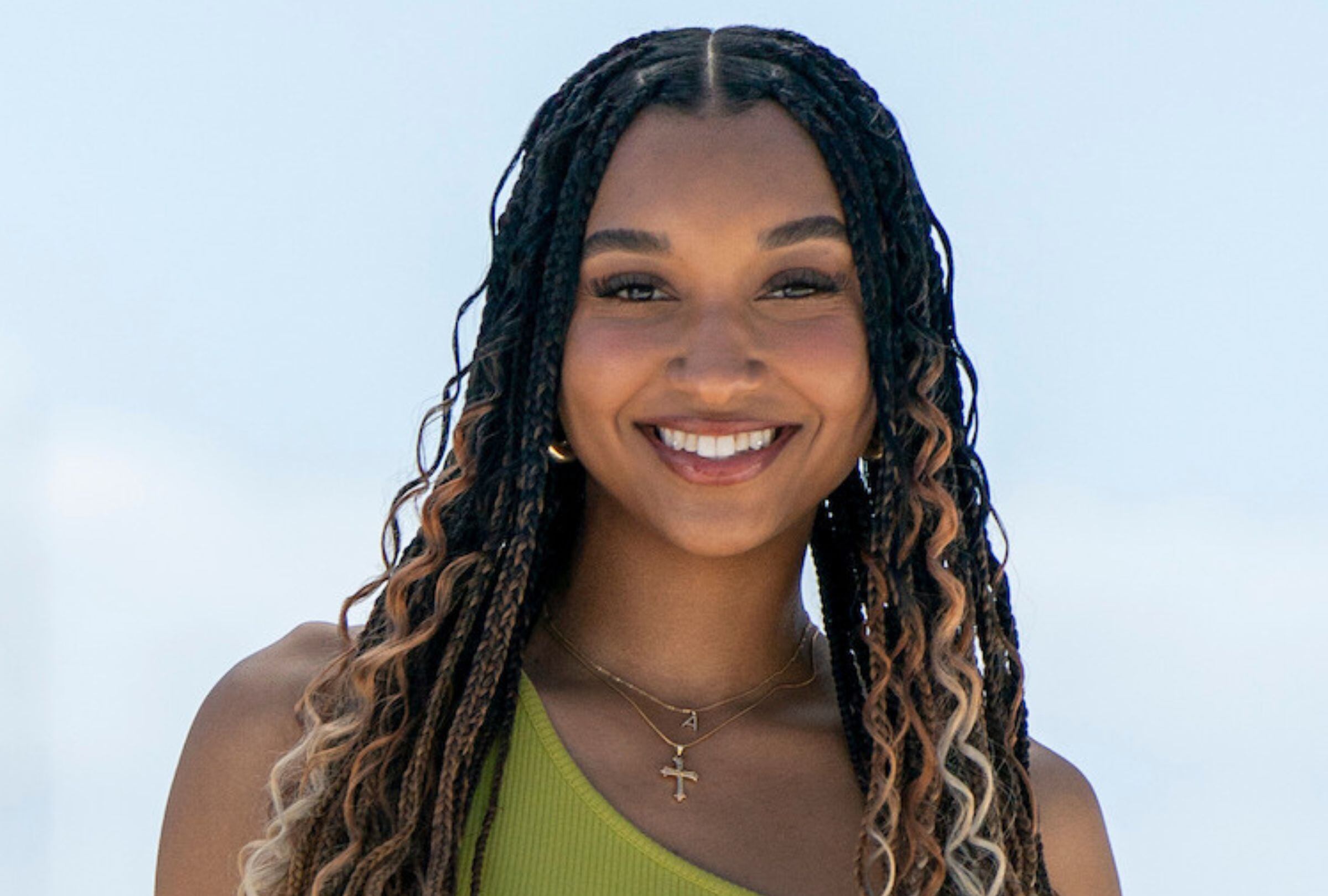 La influencer Amiah Brooks de 24 años es una de las solteras del reality show "Temptation Island" (Foto: Netflix)