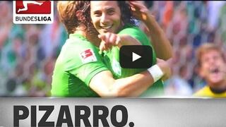 Claudio Pizarro es homenajeado por la Bundesliga con este video