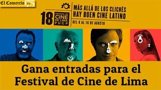 ¿Quieres ir al Festival de Cine de Lima? Gana entradas aquí