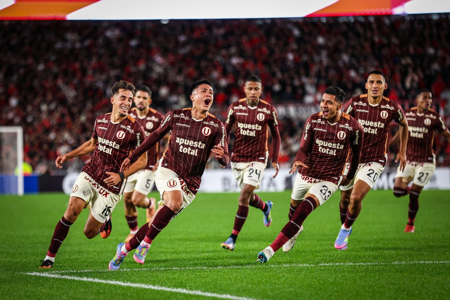Universitario aparece en ranking de equipos latinoamericanos con más goles a favor y menos en contra. (Foto: Universitario de Deportes)