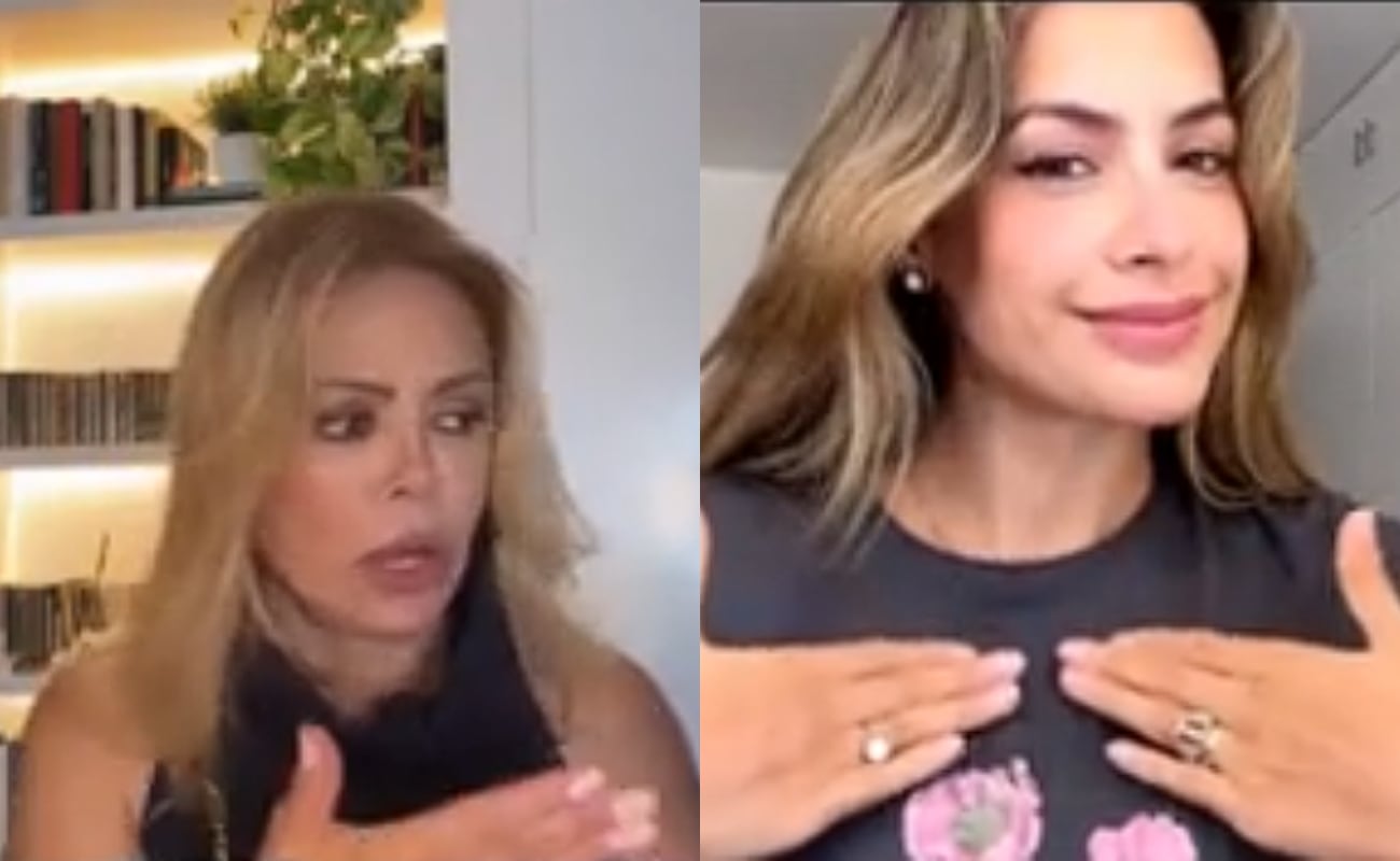 Milett Figueroa confesó a Gisela Valcárcel sus planes para el futuro, luego de dejar 'América Hoy', además de contar un poco más sobre sus proyectos con su pareja, Marcelo Tinelli. Foto: Captura
