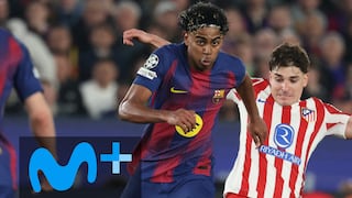 Movistar Plus transmitió el Atlético 1-2 Barcelona por la vuelta de cuartos de final de la Liga de Campeones