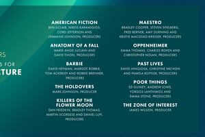 Premios Oscar 2024: Lista oficial de nominados