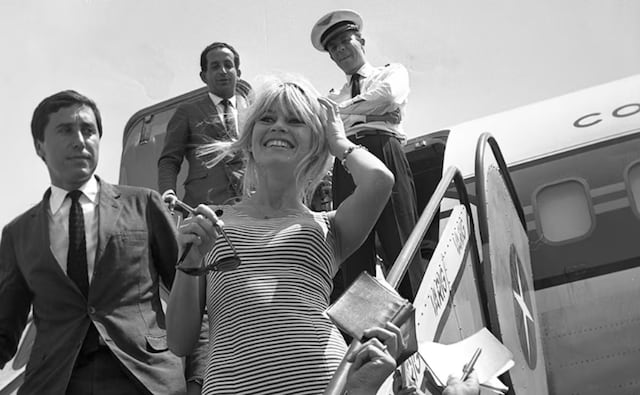 Brigitte Bardot cuando llegó al Perú el 11 de enero de 1965 | Archivo Histórico El Comercio