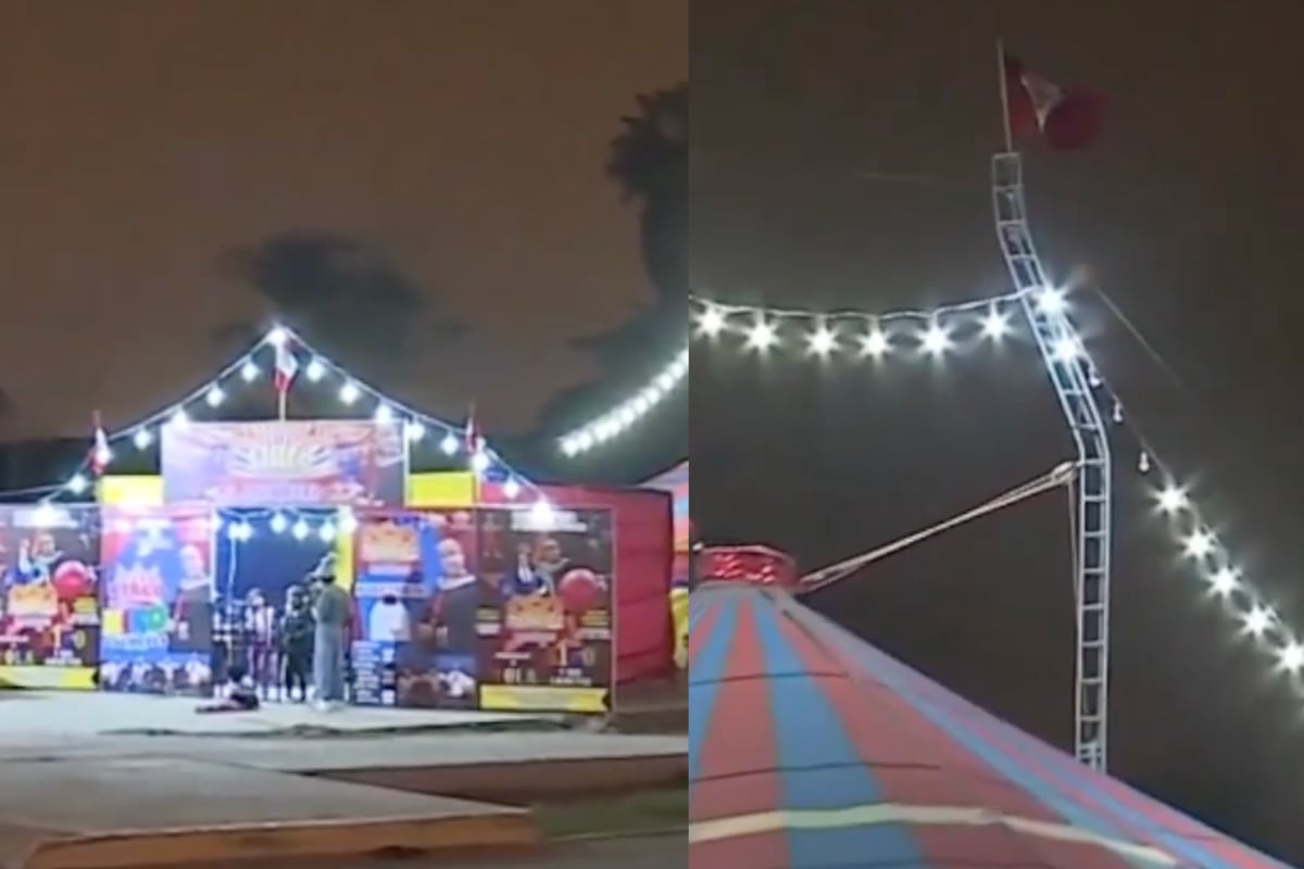 Las puertas de este circo estarán abiertas hasta el 18 de agosto. La carpa se ubica en la avenida Túpac Amaru con avenida Parque Zonal y las entradas van desde los 20 soles. Foto: composición EC/captura América Noticias