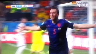 Holanda-España: Stefan de Vrij se reivindicó con este gol