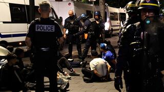 Detienen a 35 personas en Bruselas en protestas por muerte de menor a manos de policía en Francia