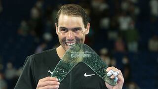 Rafael Nadal conquistó el ATP 250 Summer Set de Melbourne