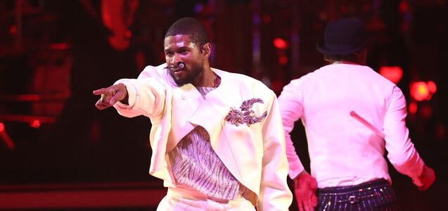Las canciones que Usher interpretó en el Halftime Show del Super Bowl 2024