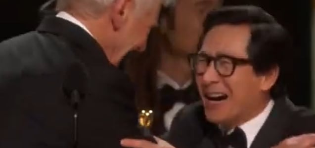 La reunión de "Indiana Jones" entre Ke Huy Quan y Harrison Ford