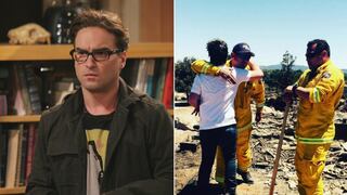 Actor de "The Big Bang Theory" agradeció a bomberos que intentaron salvar su casa