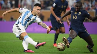 Argentina vs. Francia: Upamecano y dos impresionantes cierres para evitar el gol de Lautaro | VIDEO