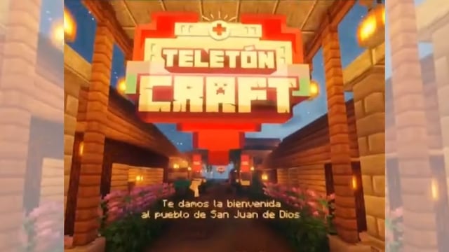 Teletón Craft: gamers peruanos se unen para construir un hospital comunitario en Minecraft