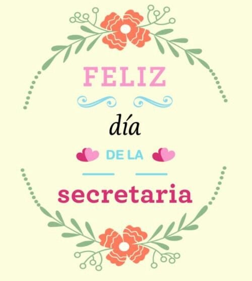 Las mejores frases e imágenes por el Día de la Secretaria. (Foto: Pinterest).