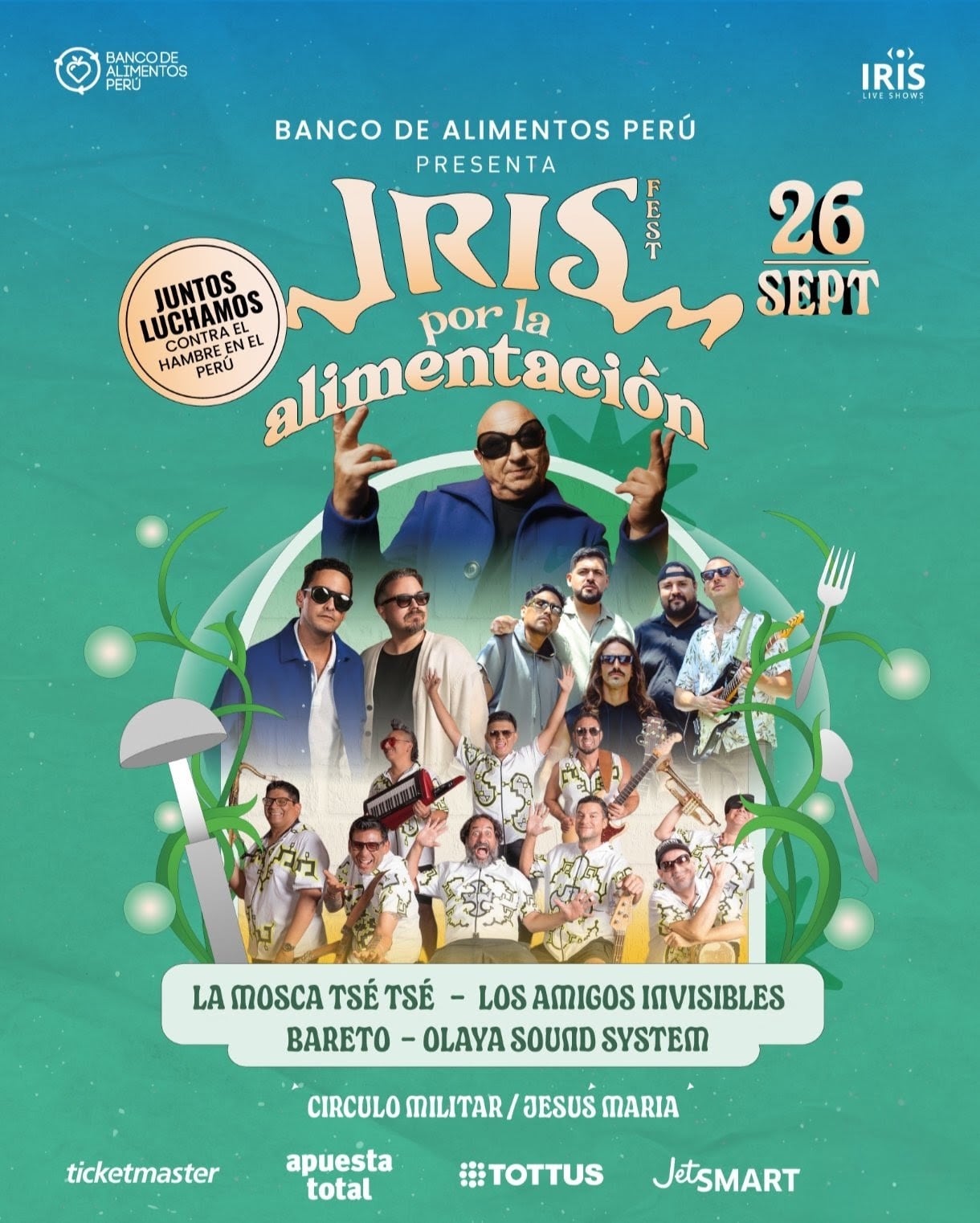 La Mosca Tse Tse y Los Amigos Invisibles son los invitados internacionales del festival | Foto: Difusión