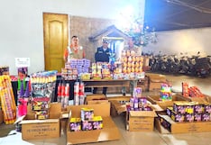 Sucamec: incautan más de seis toneladas de pirotécnicos valorizados en 150 mil soles