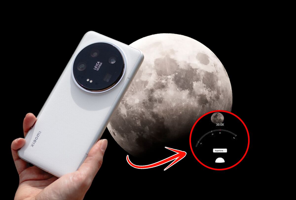 Solo tienes que usar este sencillo truco para captar el eclipse lunar parcial. (Foto: Composición)