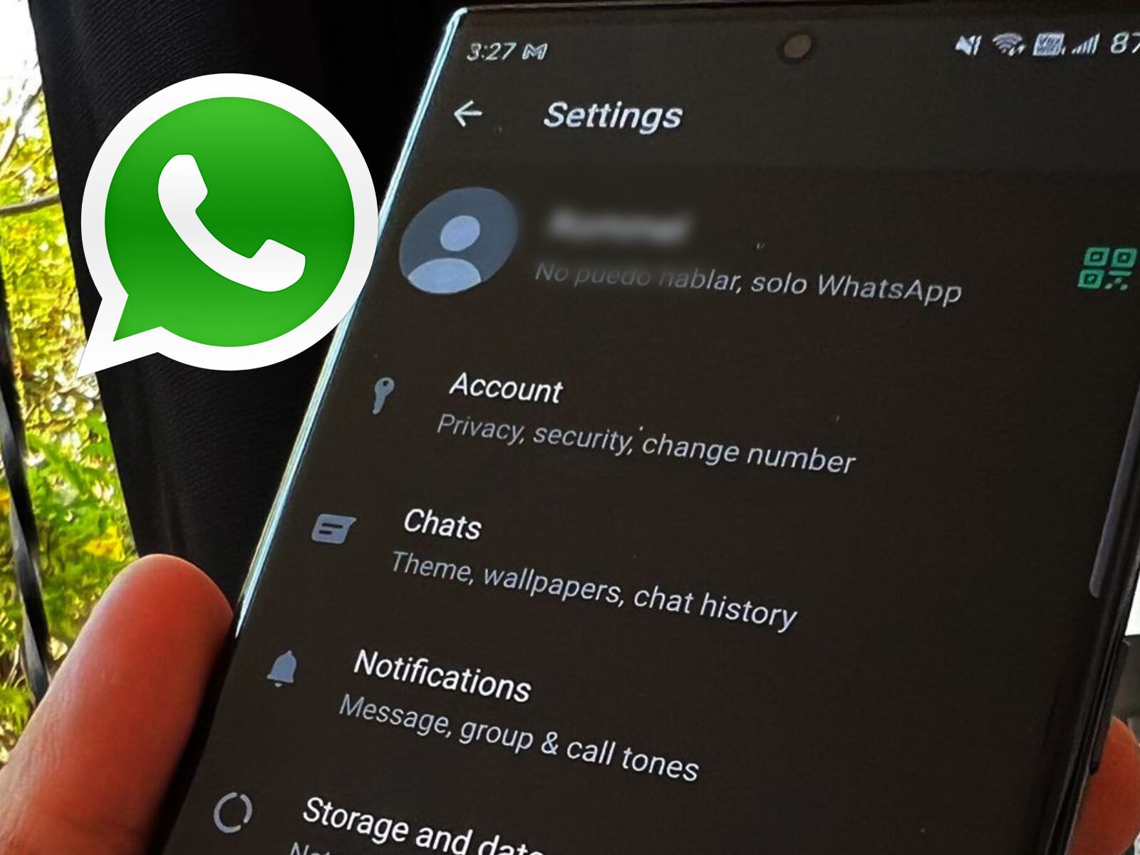 WHATSAPP | No tendrás que borrar los datos o la memoria caché. (Foto: Mag)