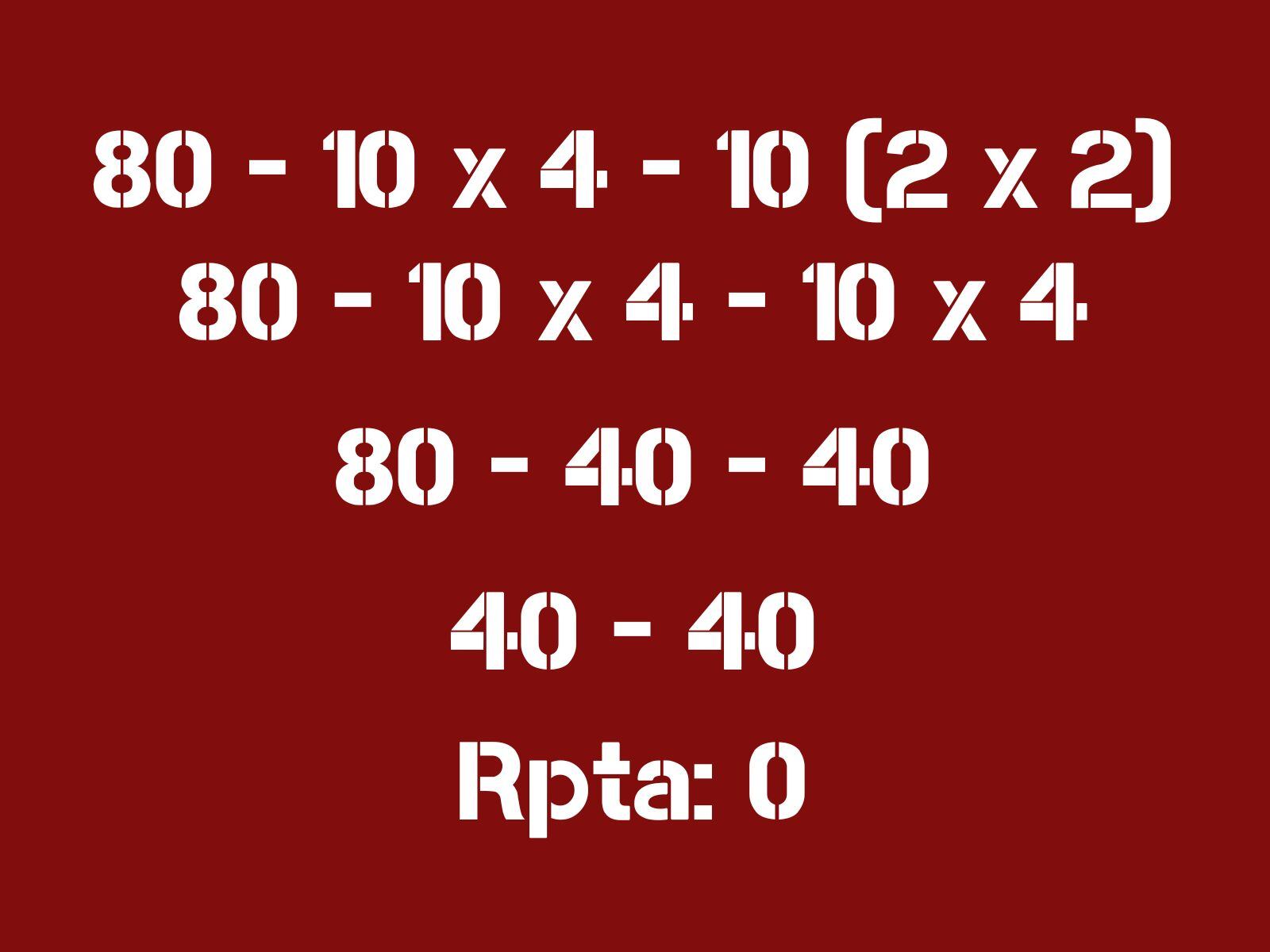 Reto matemático: ¿Acertaste con el resultado de este ejercicio? (Creación: Mag)