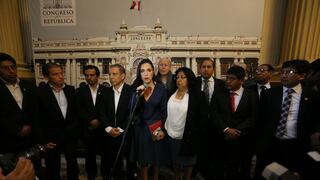 Nuevo Perú y Frente Amplio presentarán única moción de vacancia