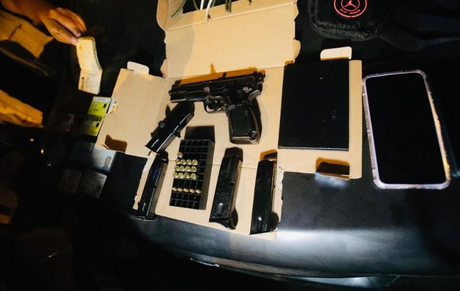 Four foreign extortionists accused of shooting a bus driver last Saturday are arrested. (Photo: César.grados@photo.gec)