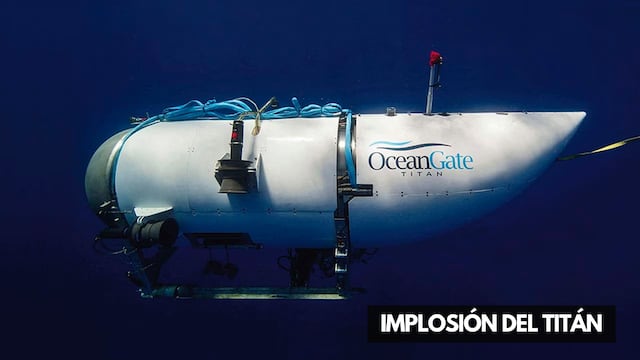 Cómo habría sido la implosión del submarino TITÁN, según la inteligencia artificial