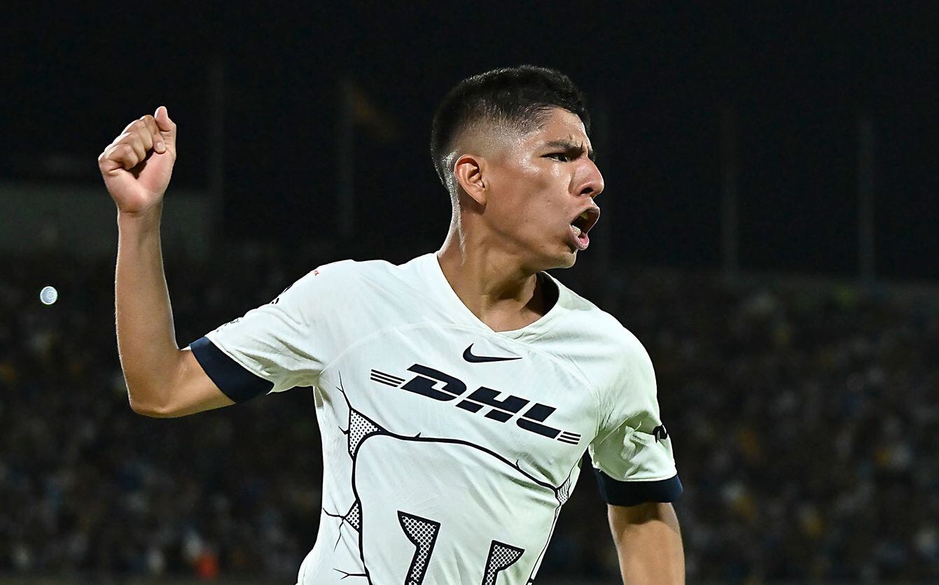 ‘La Joya’ anotó el único gol del partido en la victoria de su club, Pumas UNAM, ante León.