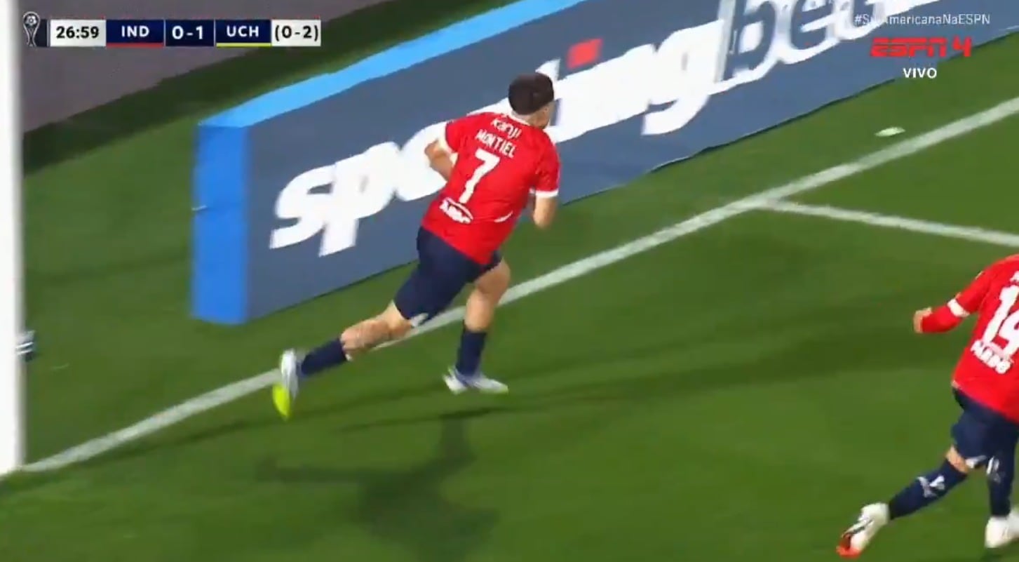 Independiente y U. de Chile se enfrentan por la vuelta de los octavos de final de la Copa Sudamericana. (Captura)