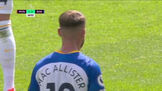 Gol de Manchester United: cae 1-2 tras autogol de Mac Allister en Brighton | VIDEO