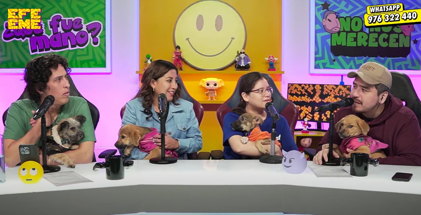 El podcast EFE EME, conducido por los comediantes Mateo Garrido Lecca y Jorge Talavera, se puede ver de manera gratuita en YouTube.