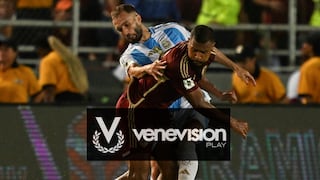 Venevisión televisó el partido Venezuela 0-3 Argentina por las Eliminatorias Conmebol 2026