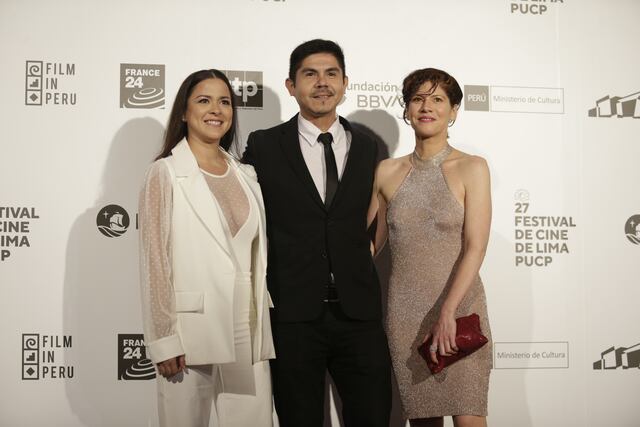 Alfombra roja del Festival de Cine de Lima.