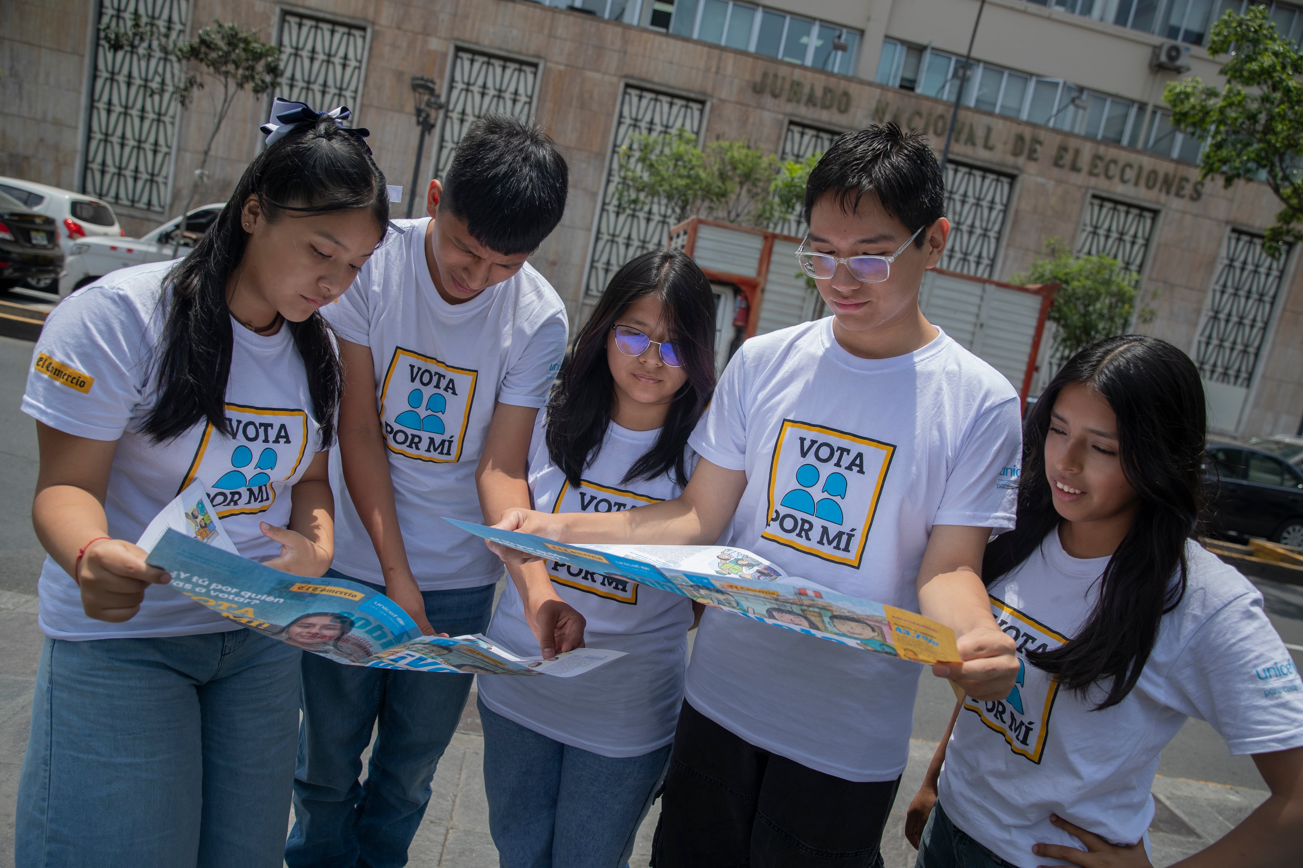 La iniciativa permitió que estudiantes de distintas regiones dialoguen directamente con líderes y precandidatos presidenciales. Foto: GEC.