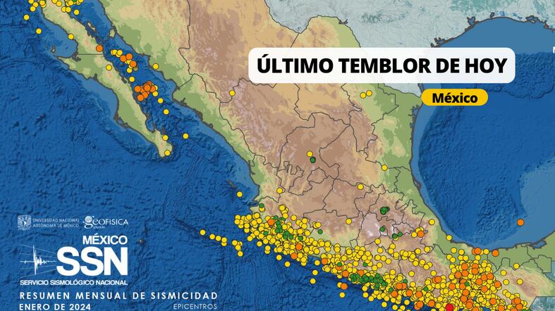 Lo último de temblor en México este, 13 de mayo