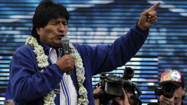 Evo Morales: "Este triunfo es dedicado a Fidel y a Chávez"