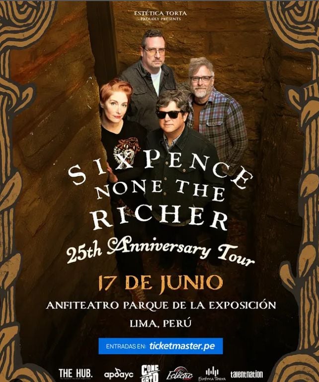 Sixpence None The Richer se reúne después de 23 años y anuncia concierto en Perú. (Foto: Instagram)