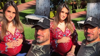Dulce María y Paco Álvarez confirmaron el nacimiento de su primera hija 